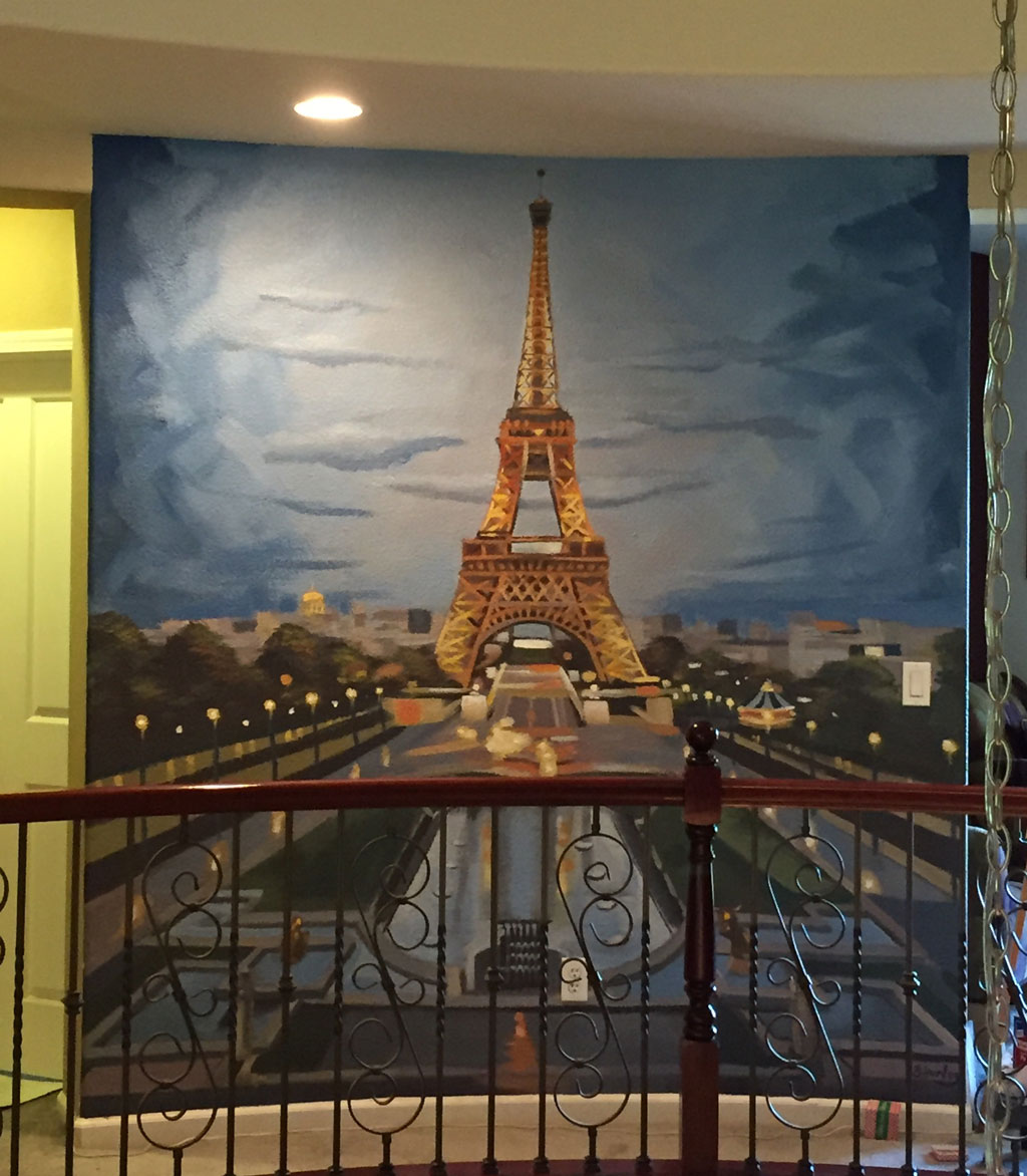 Paris Mural x Brandon Hurley Arts